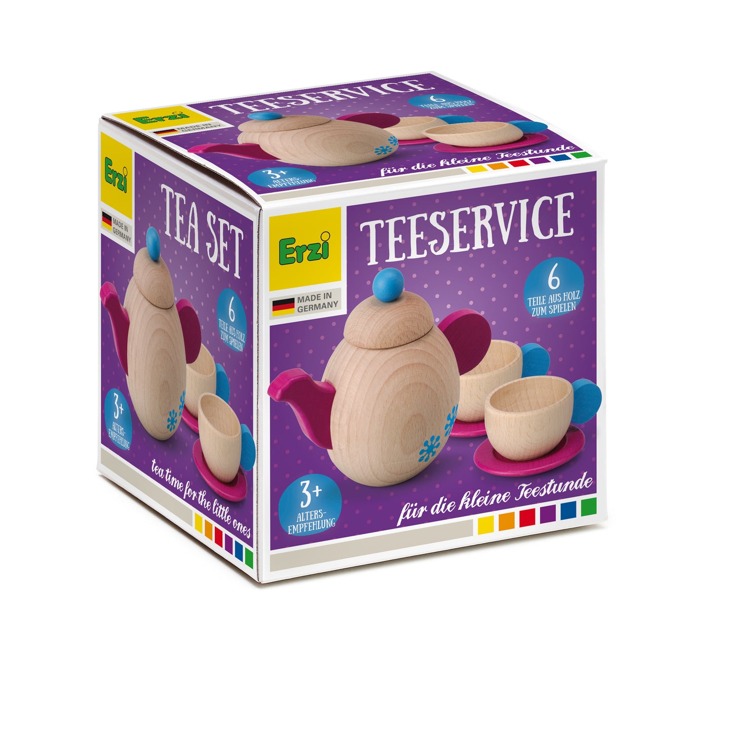 Дървен Комплект За Игра Хранителен Магазин - Чаен Сет