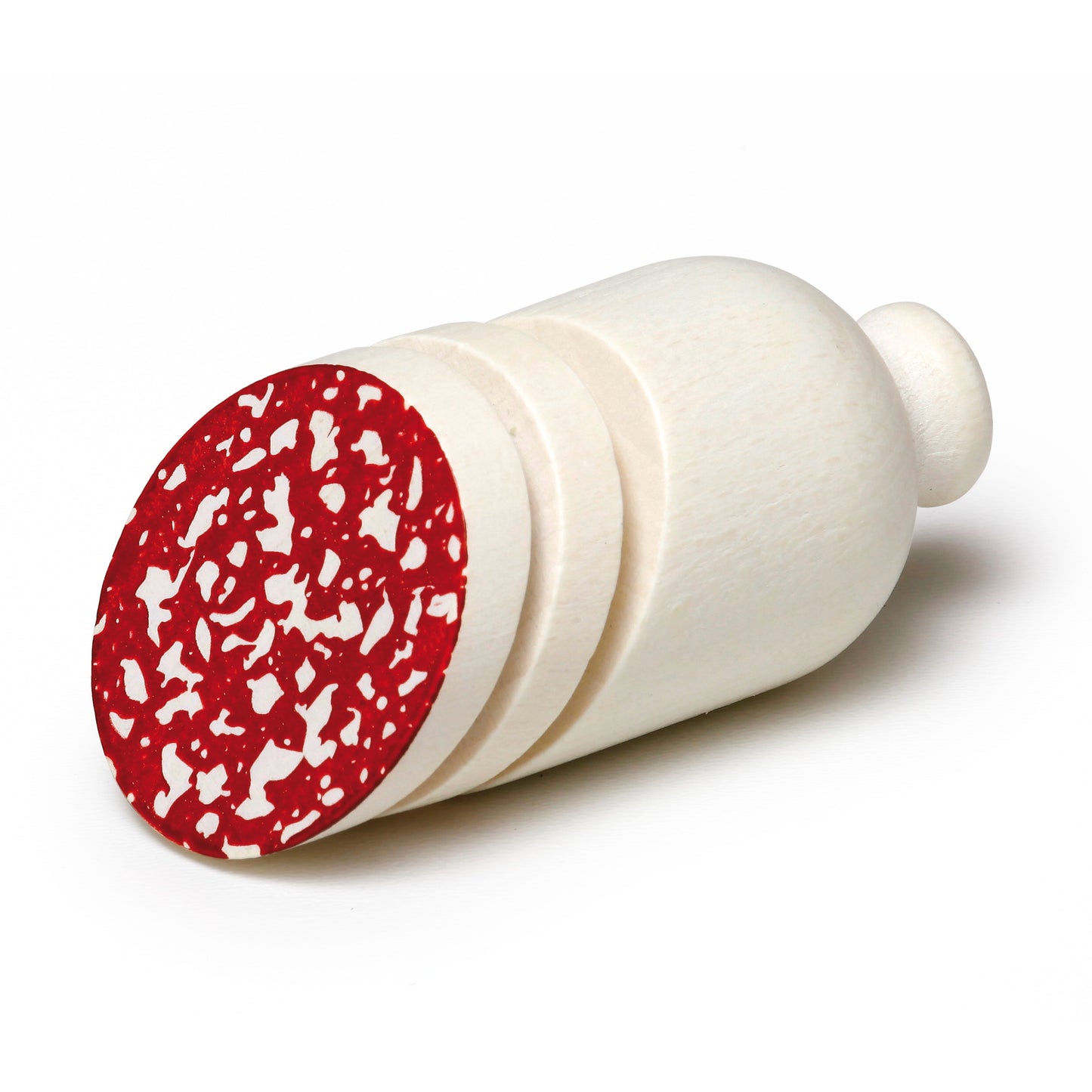 Дървен Хранителен Продукт За Игра - Салам за рязане