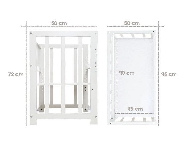 Детско легло Adam & Eule 4 в 1 50/95 см