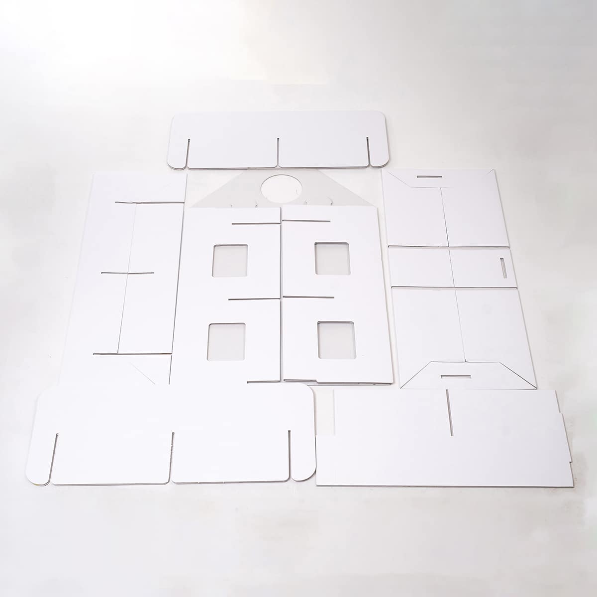 Голяма Къща за Кукли за Оцветяване