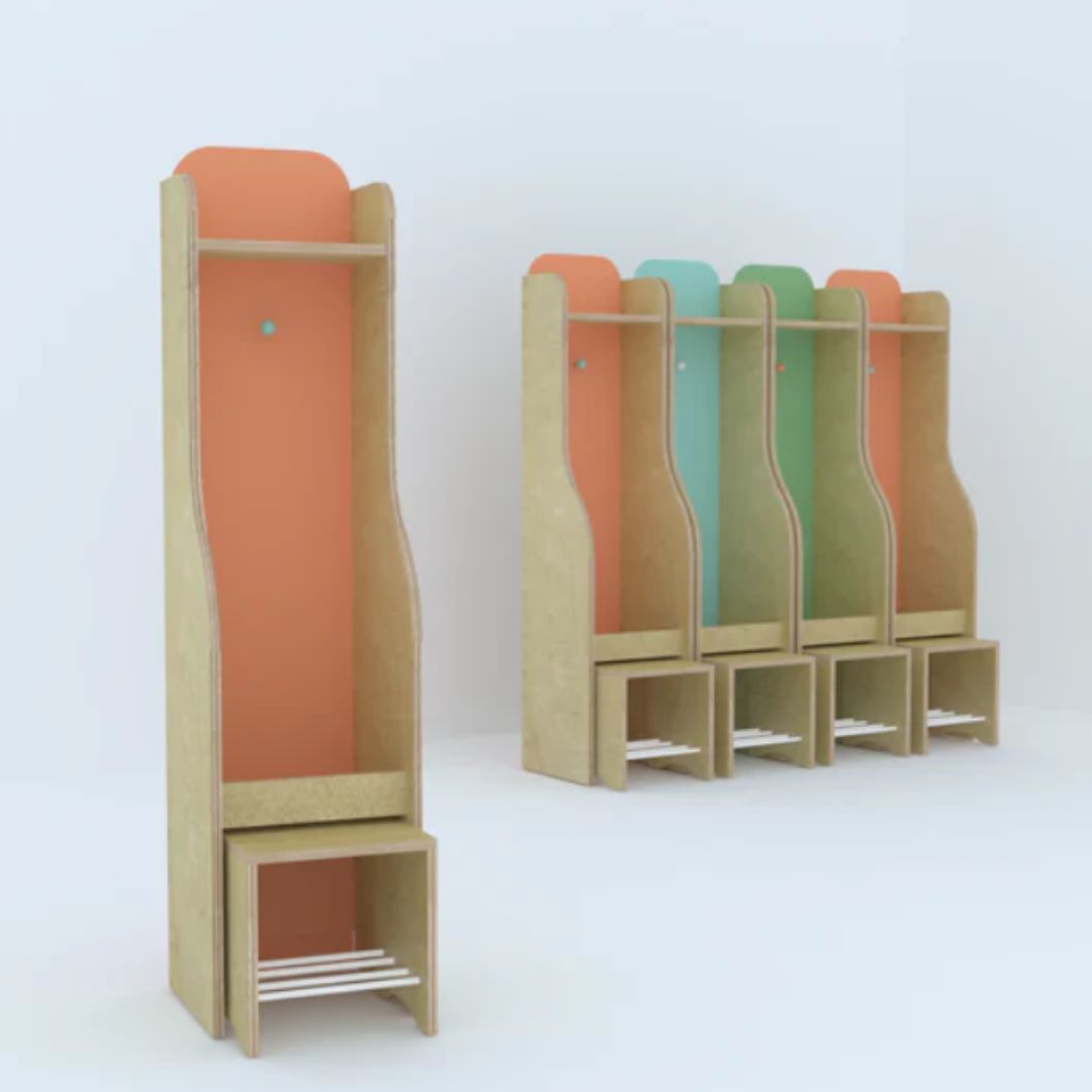 Отворен Гардероб, Шкаф За Детска Градина