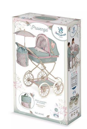 Сгъваема количка за кукли Provenza с чадър