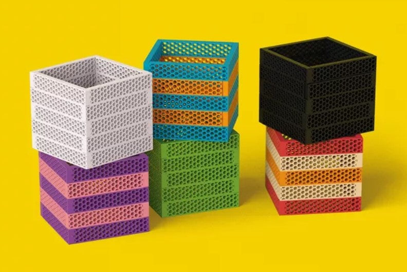 Конструктор Голяма кутия "Multi-Mix" с 340 блока