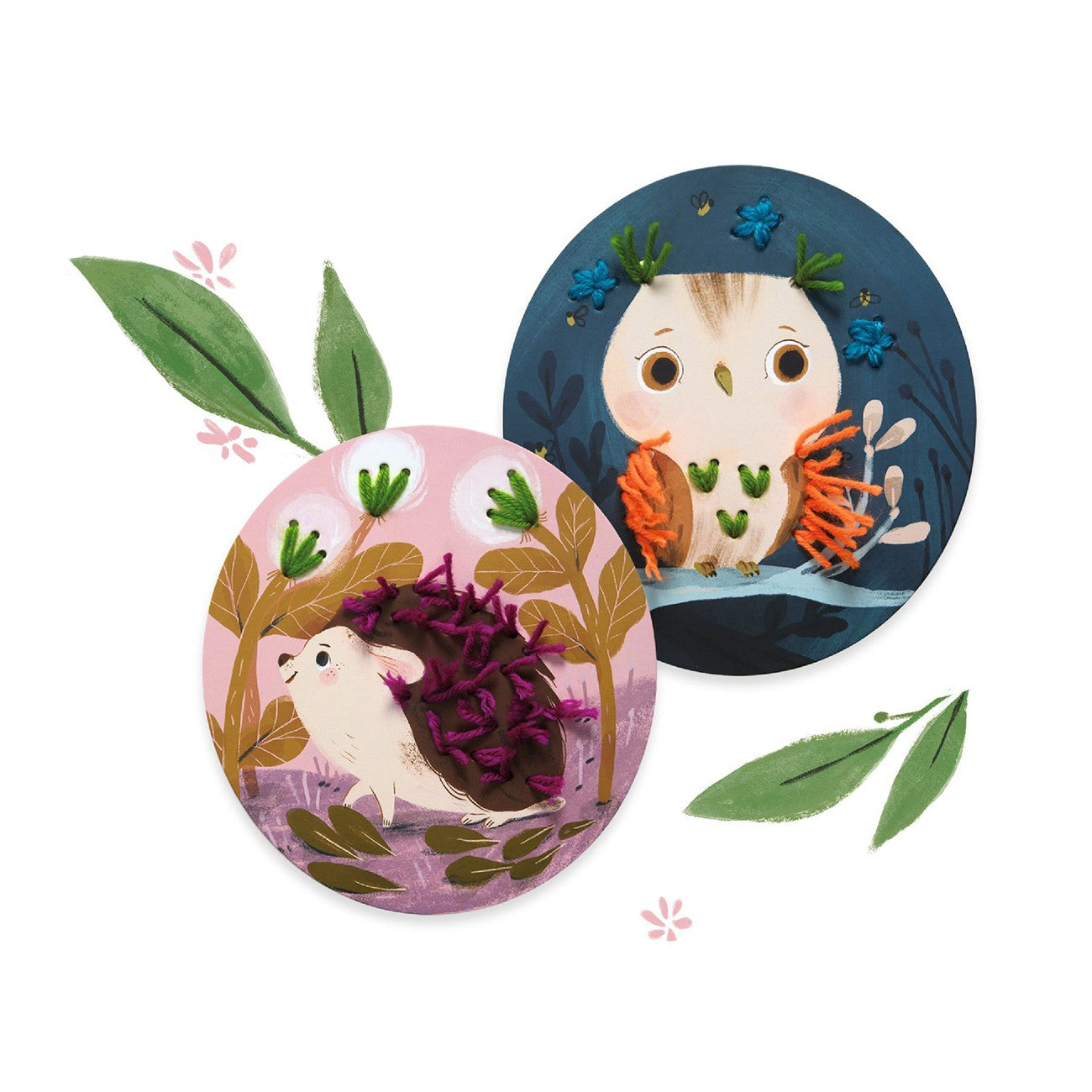 Картини за бродиране Горски животни