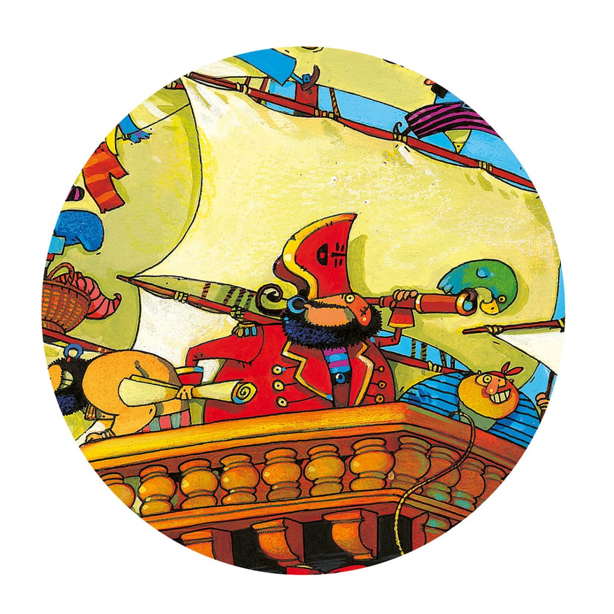 Красив Пъзел, Лодката на Червената брада