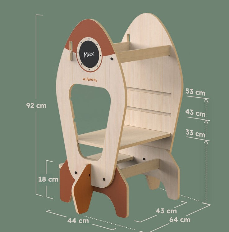 Детска Монтесори Кула ROCKET