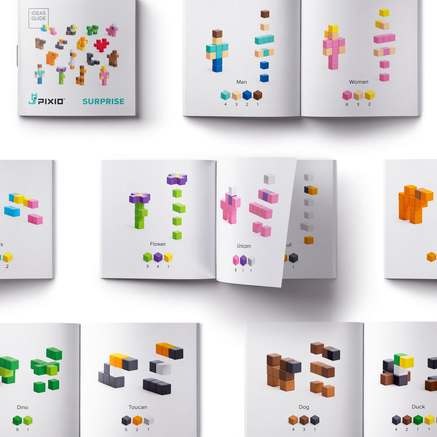 Магнитен конструктор Surprise series 8-11