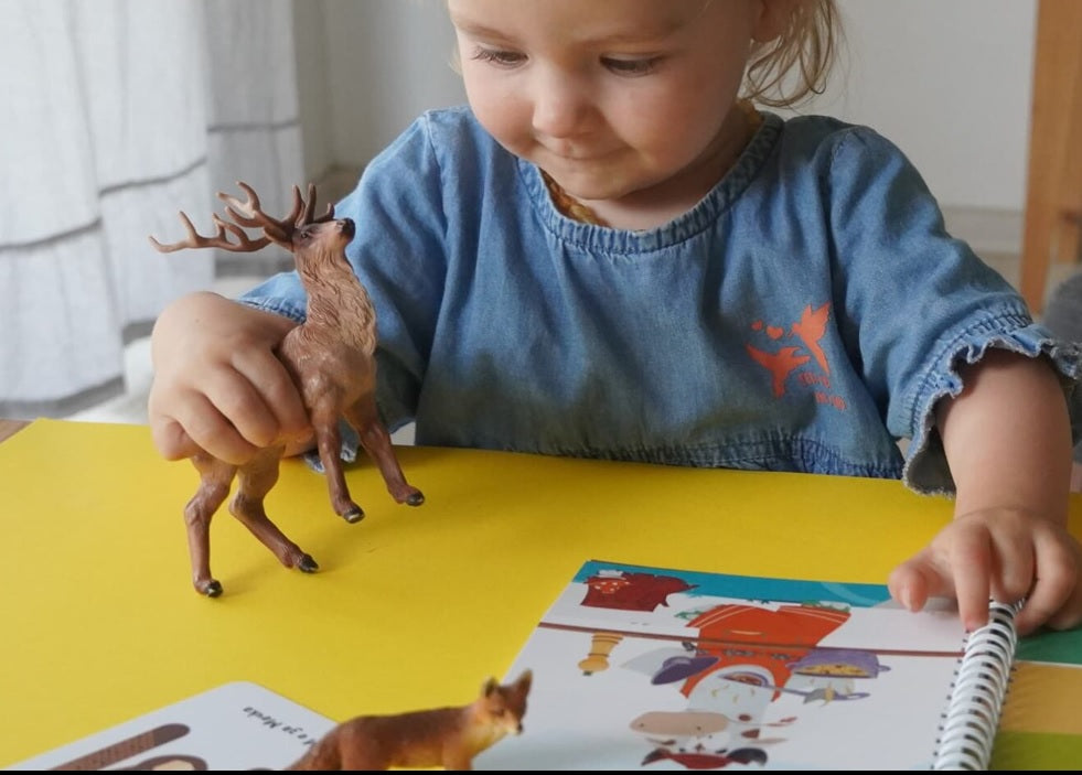 Идеята “Зообука”, подходяща за детските градини, за игра родител-дете, а също и за много забавно споделено време