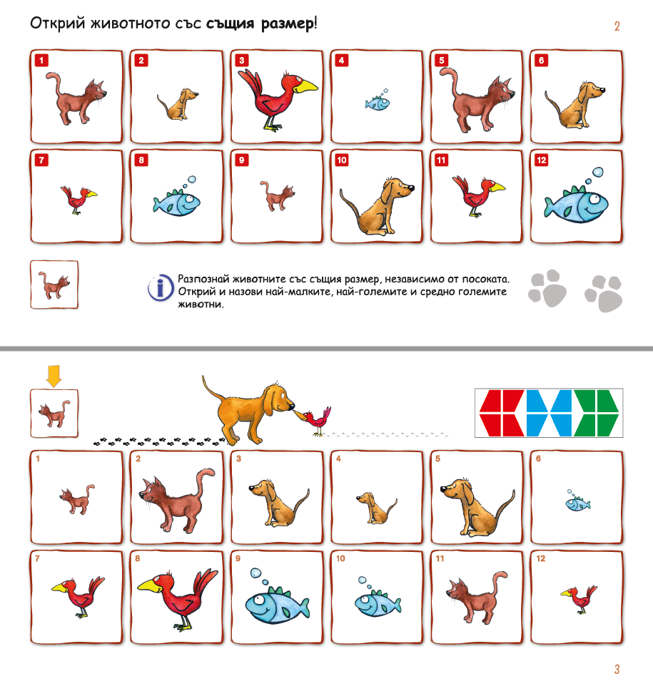 Книжка миниЛЮК - Количества и числа