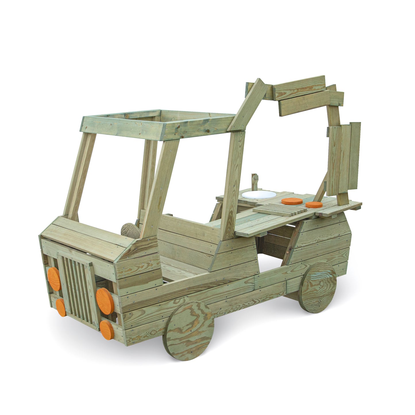 Съоръжения За Детски Площадки За Двор И Градина - Камион За Храна На Открито