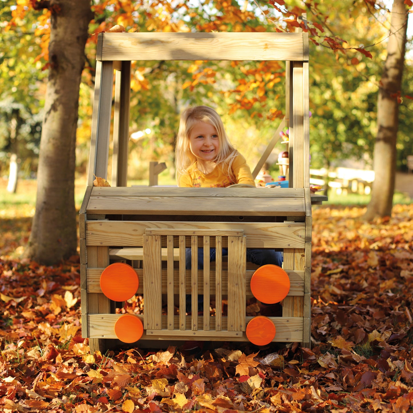 Съоръжения За Детски Площадки За Двор И Градина - Камион За Храна На Открито
