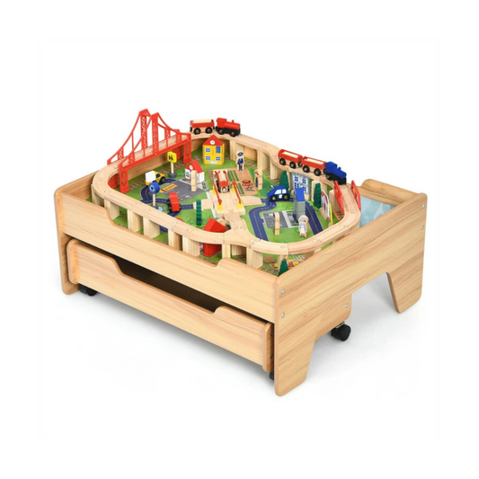 Голяма маса с влакова композиция 100 части