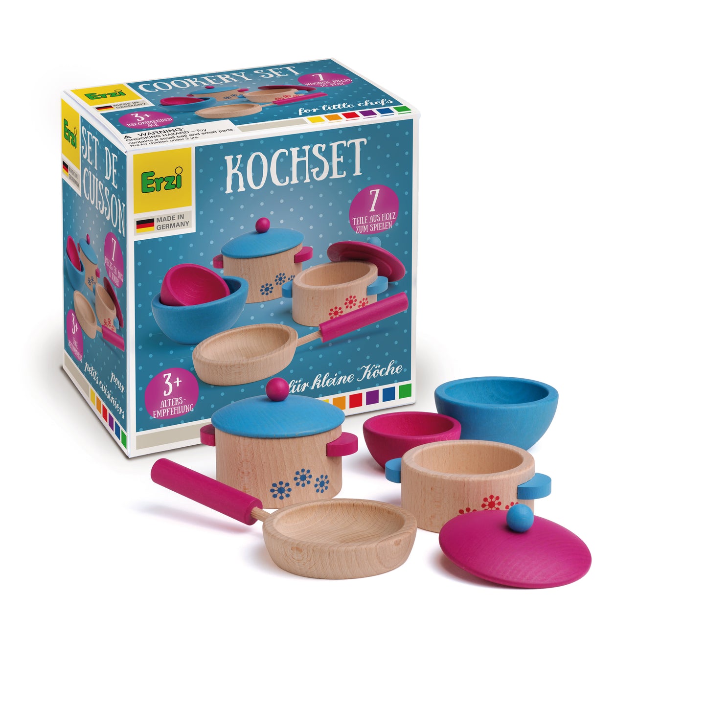 дървен комплект за готвене от бук