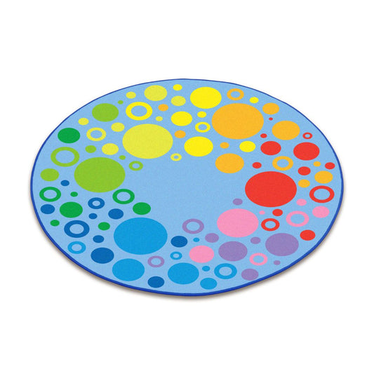 Килим Bubbles, кръгъл