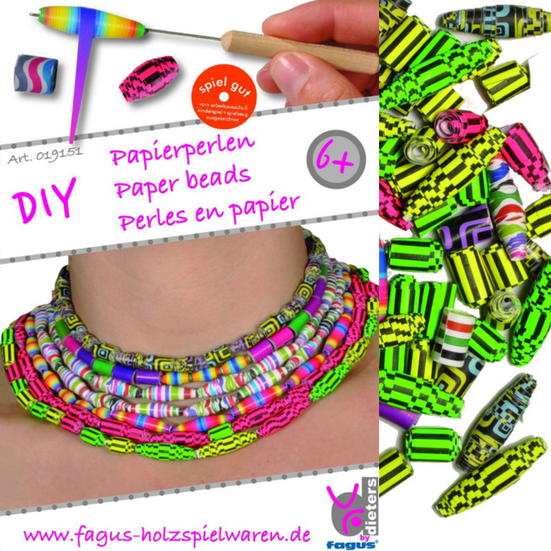 DIY Хартиени Мъниста - Starteret