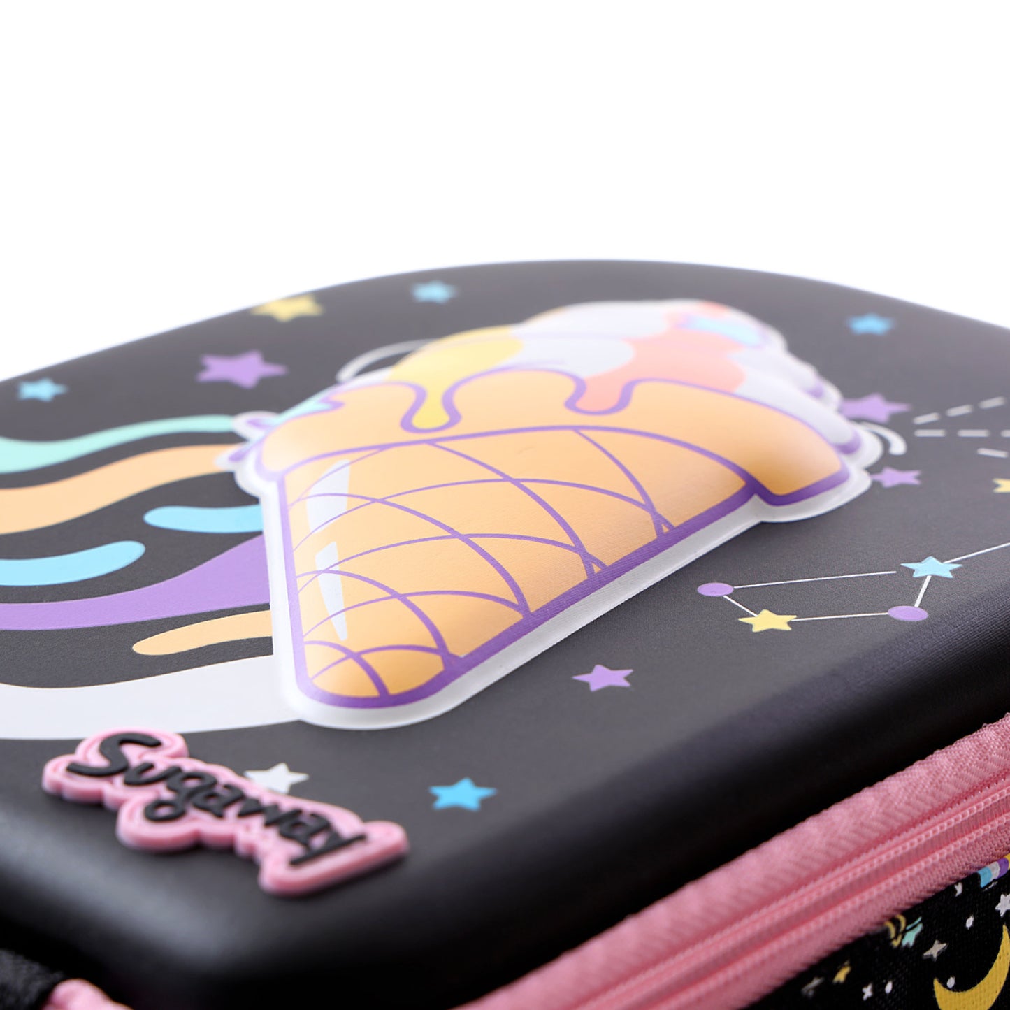 Детска термо чанта Ice Cream Black 3D