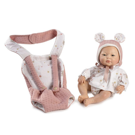 Красиви Кукли Reborn Camila, бяла риза с дълги ръкави, бели бикини с щампа на звезди и аксесоар, 38 см