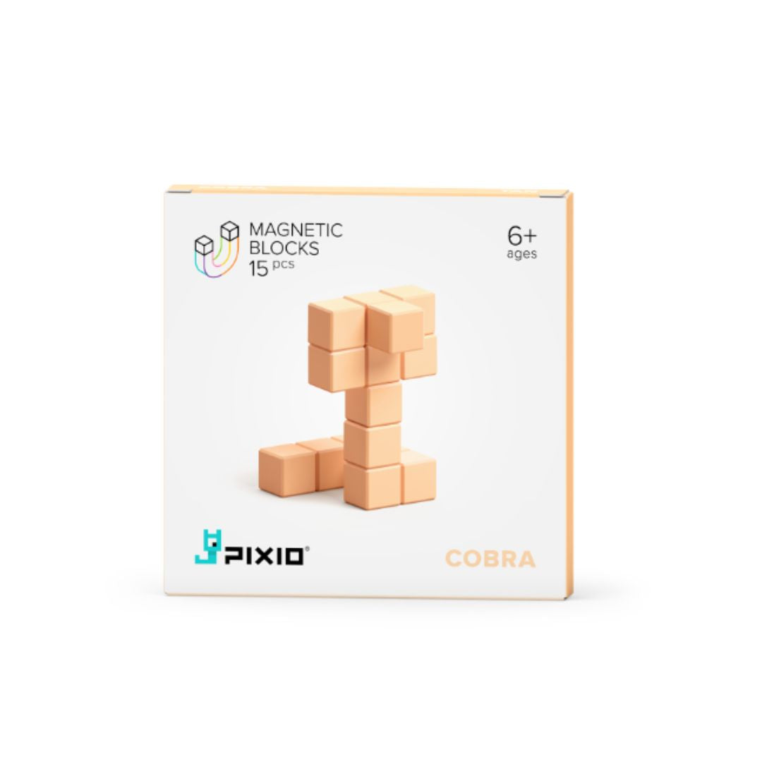 Магнитен конструктор Tan Cobra, 15 блокчета
