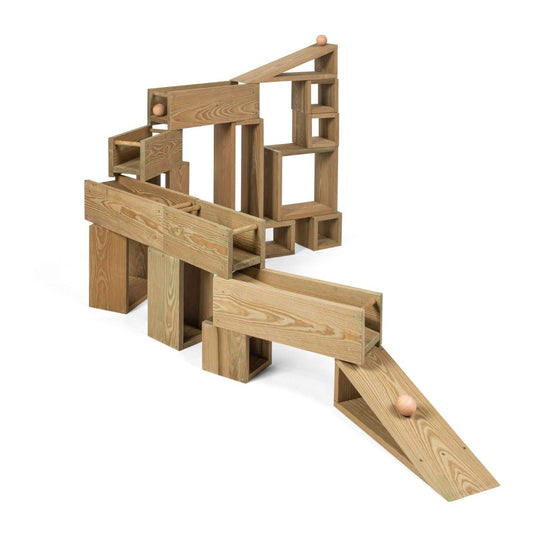 Строителни Блокове На Открито