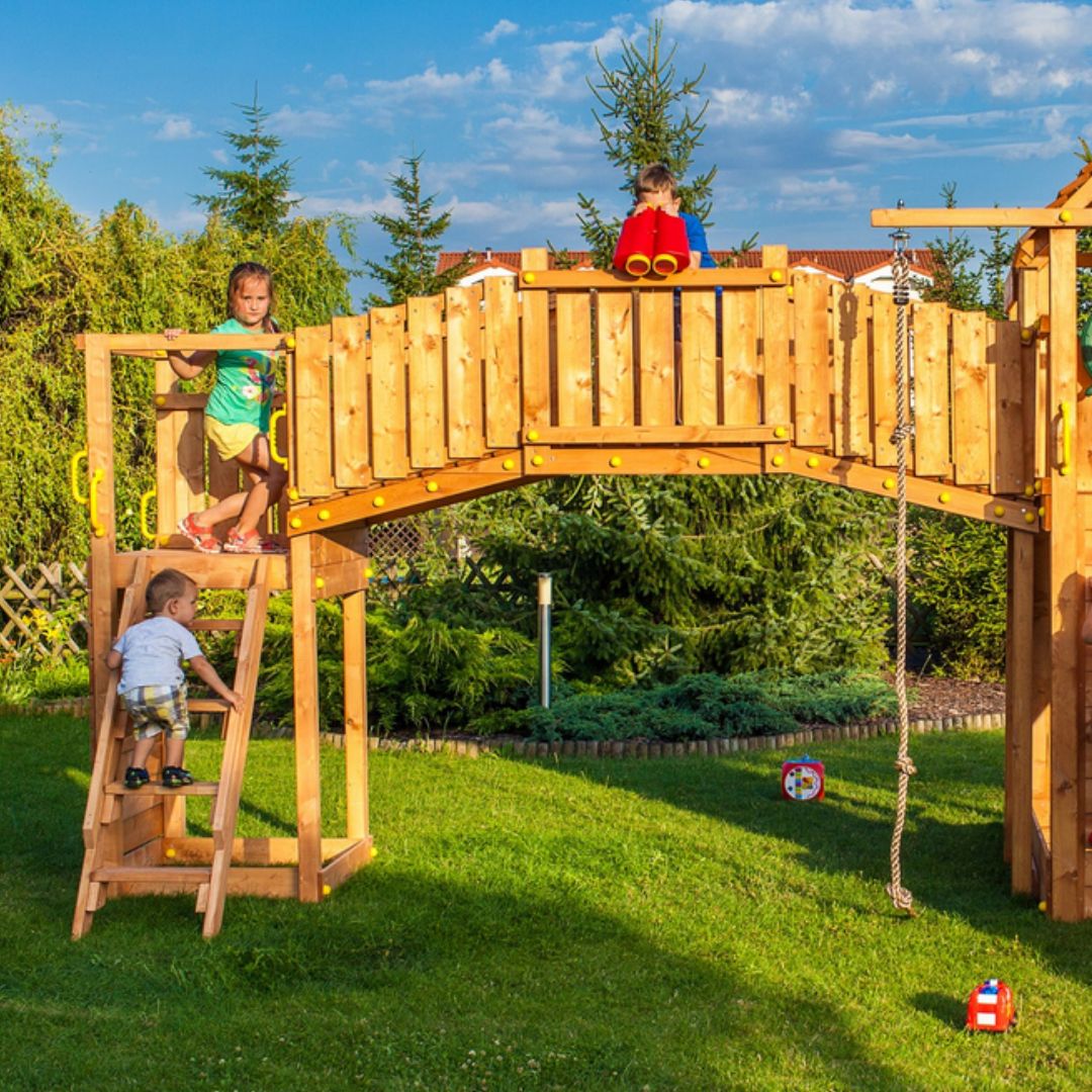 Детска Площадка 03513 Fortress+Rainbow+Tiptop