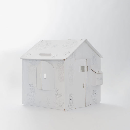 Къща за Оцветяване с Картинки