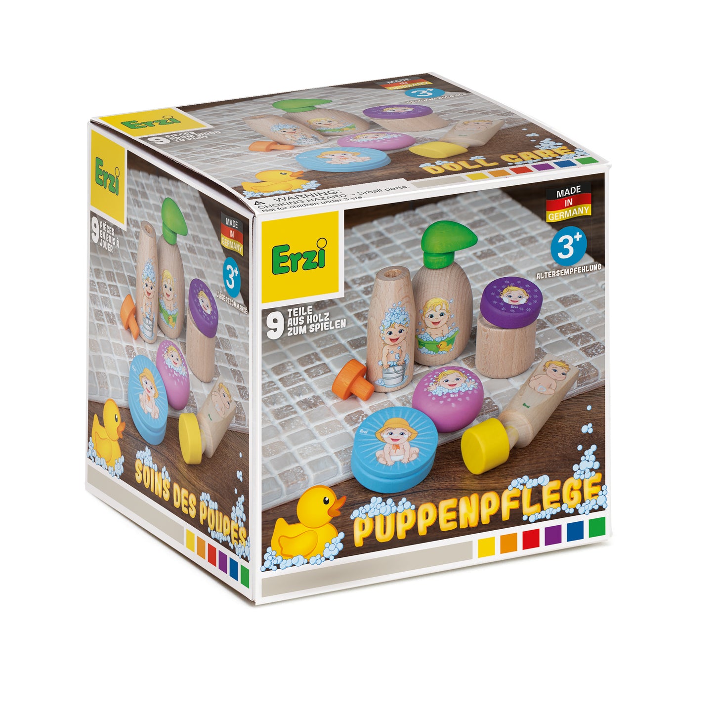 Дървен Комплект За Игра - Козметика За Кукли