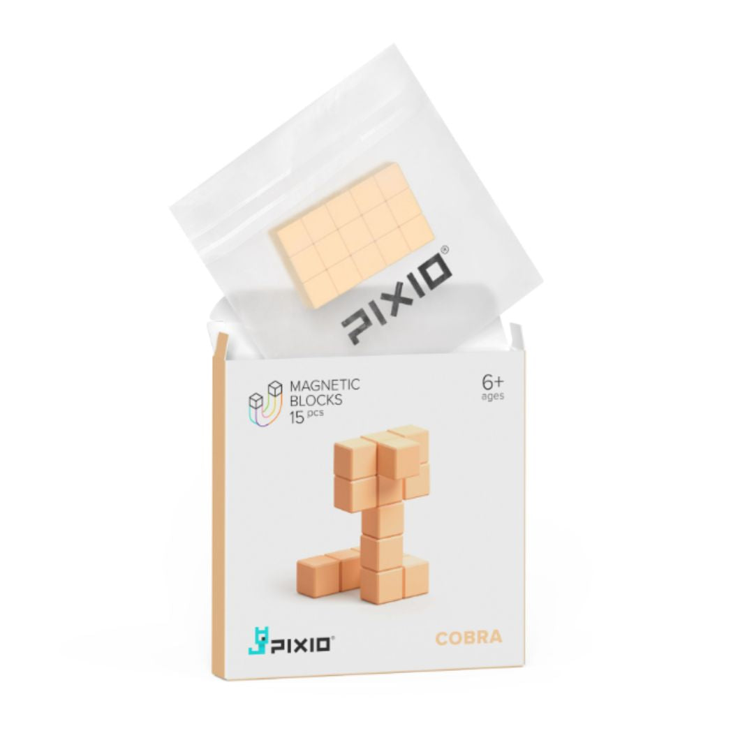 Магнитен конструктор Tan Cobra, 15 блокчета