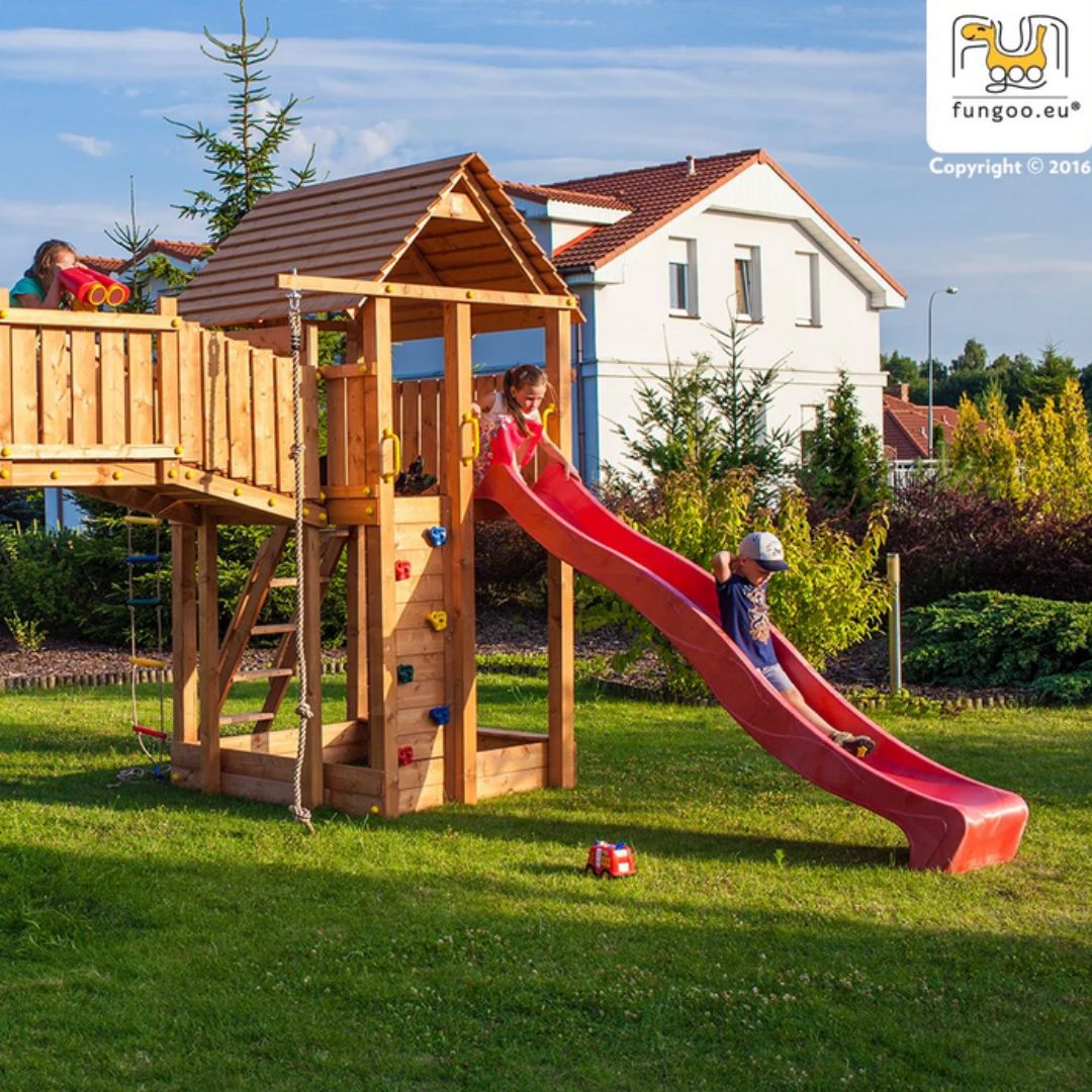 Детска Площадка 03513 Fortress+Rainbow+Tiptop