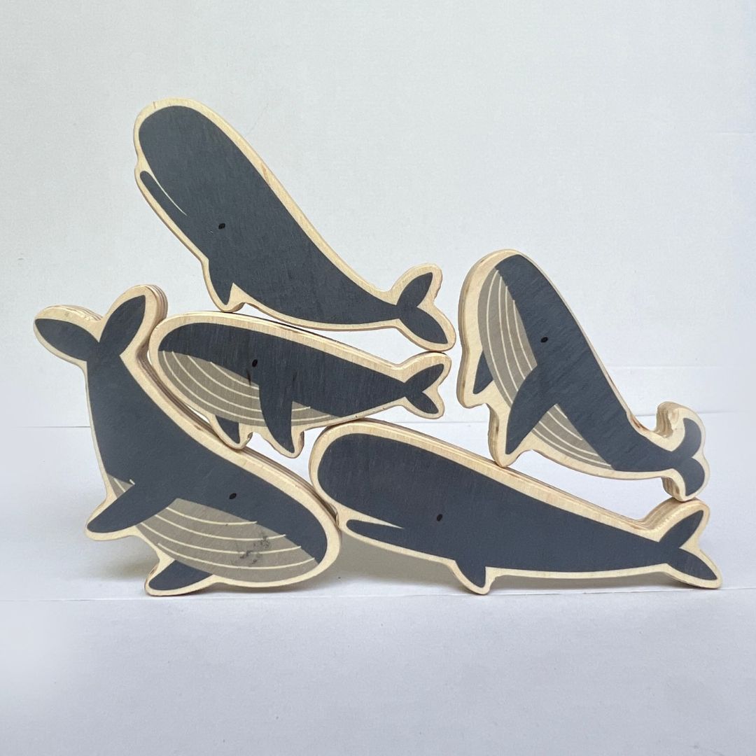 Дървени Декоративни Фигурки BLÅHVAL