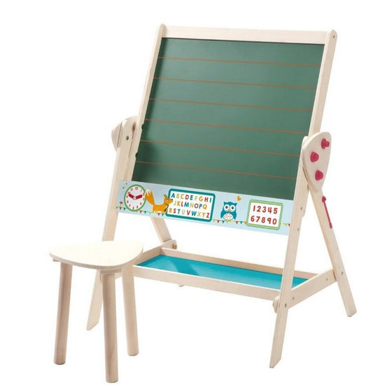 Детски статив-бюро със столче Fuchs und Eule