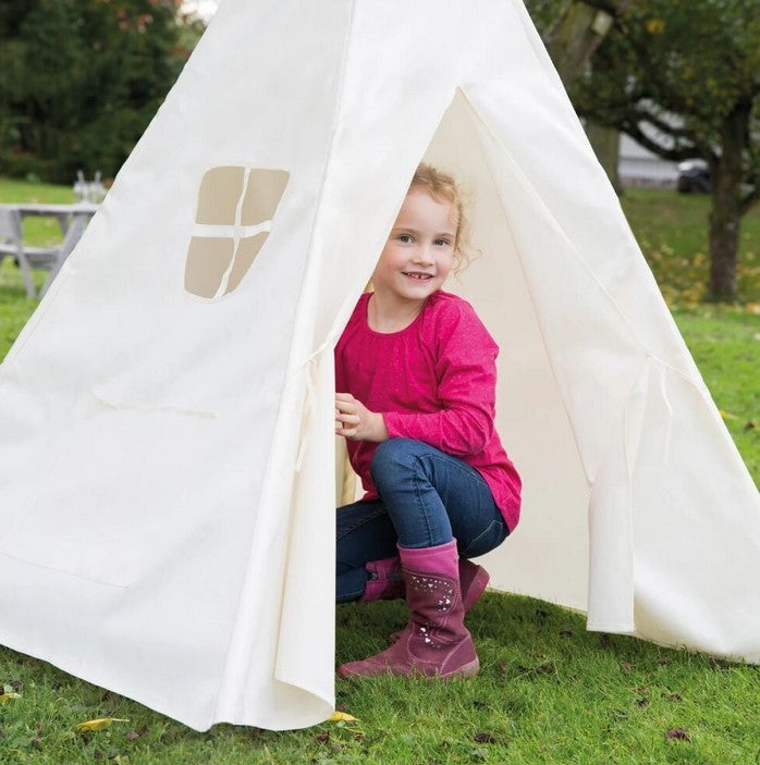Детска палатка за игра Типи, Бяла