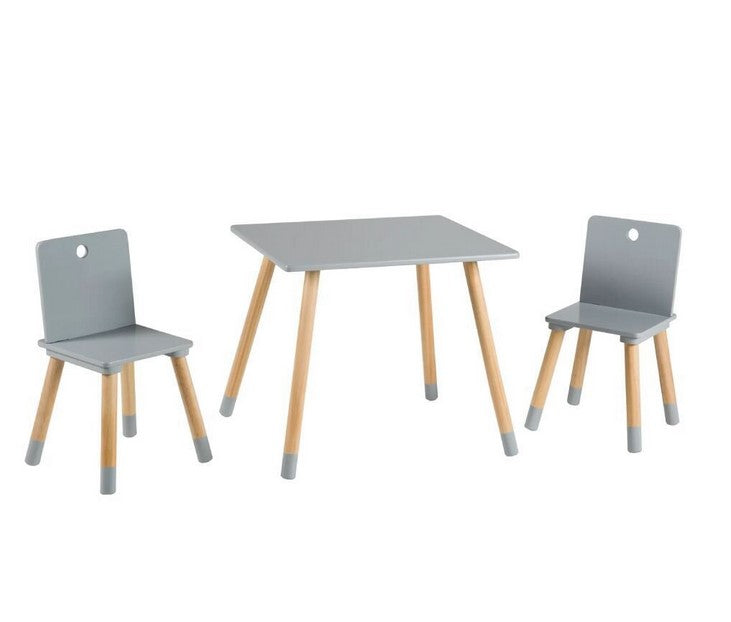Детска маса със столчета White/Grey