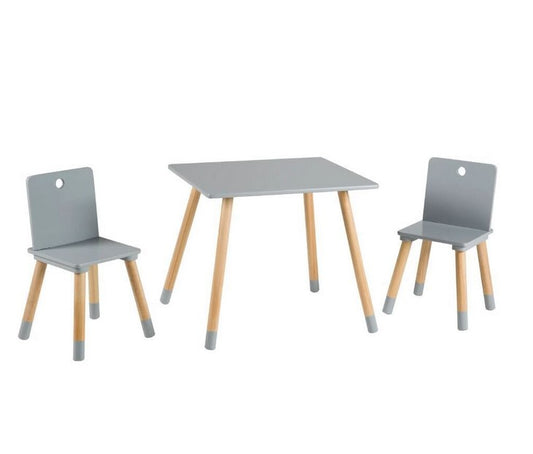 Детска маса със столчета White/Grey