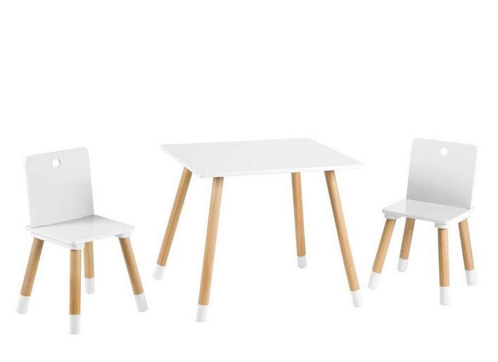 Детска маса със столчета White/Grey
