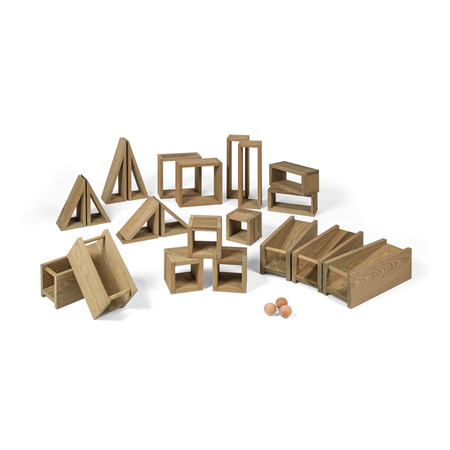 Строителни Блокове На Открито