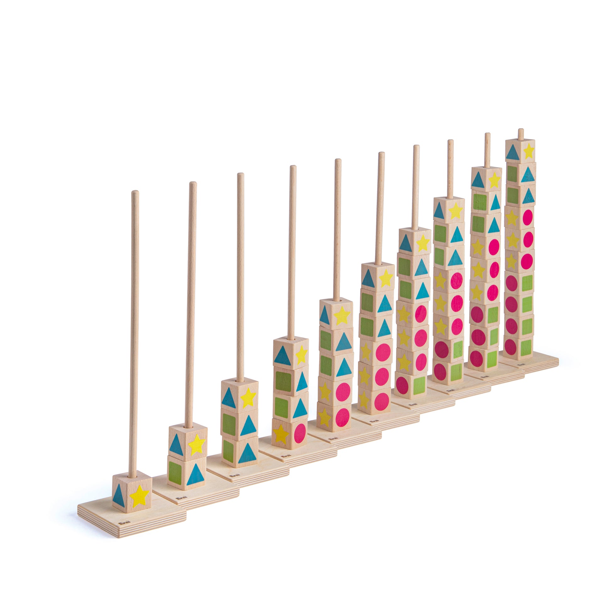 образователна игра монтесори за броене