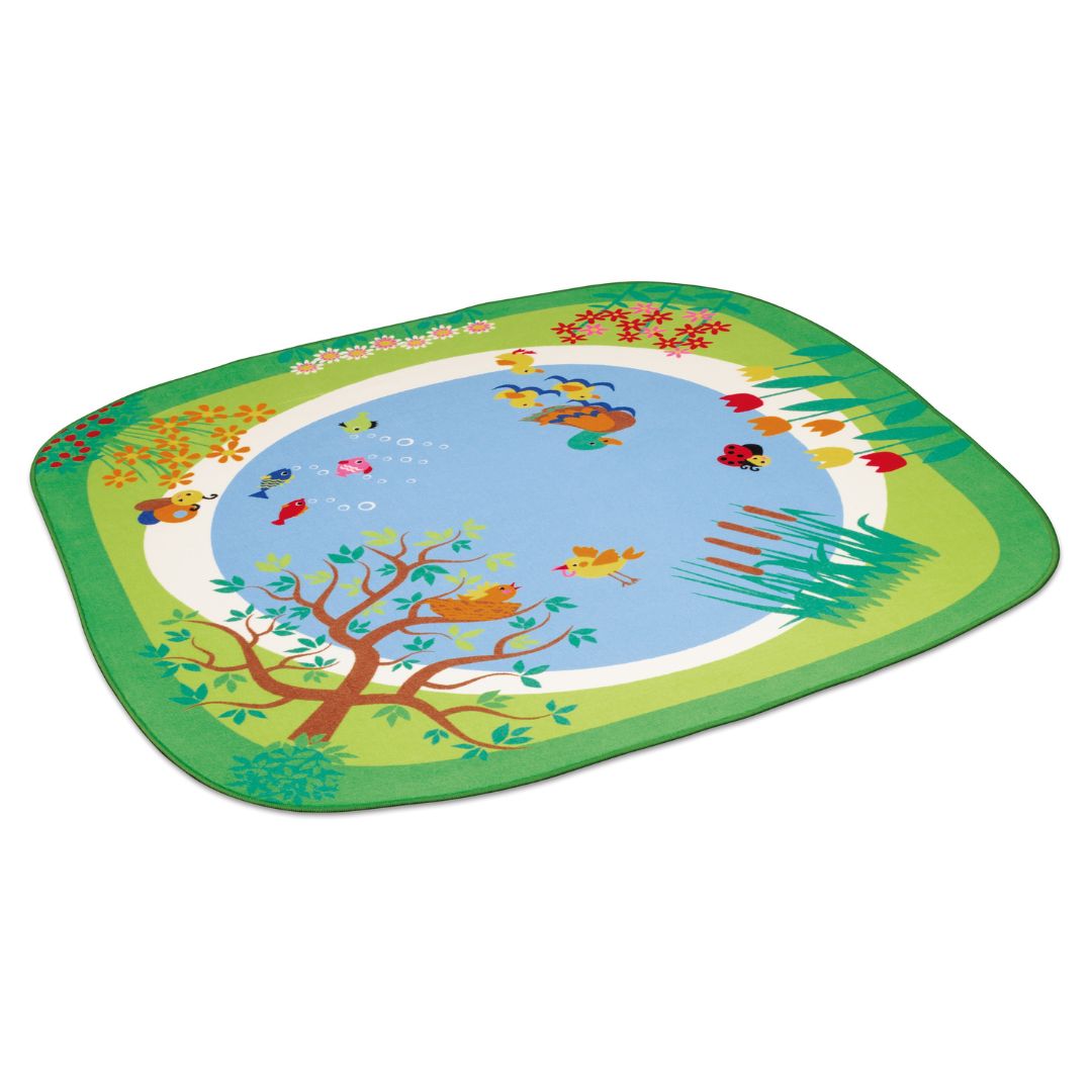 Килим Езерце, за детски градини, детски кът - 165 см