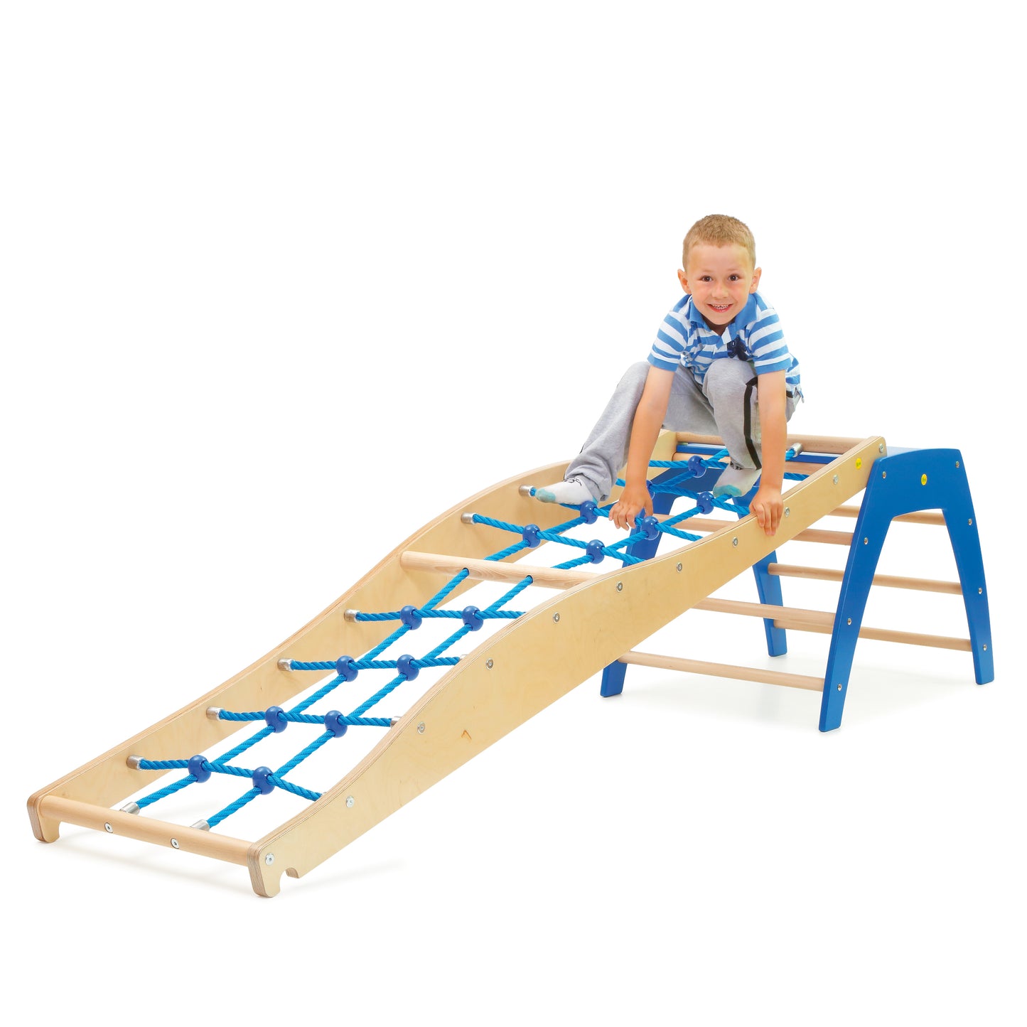 Балансираща Дъска - Сензорна Пътека Вълна За Катерене Мрежа 204 см