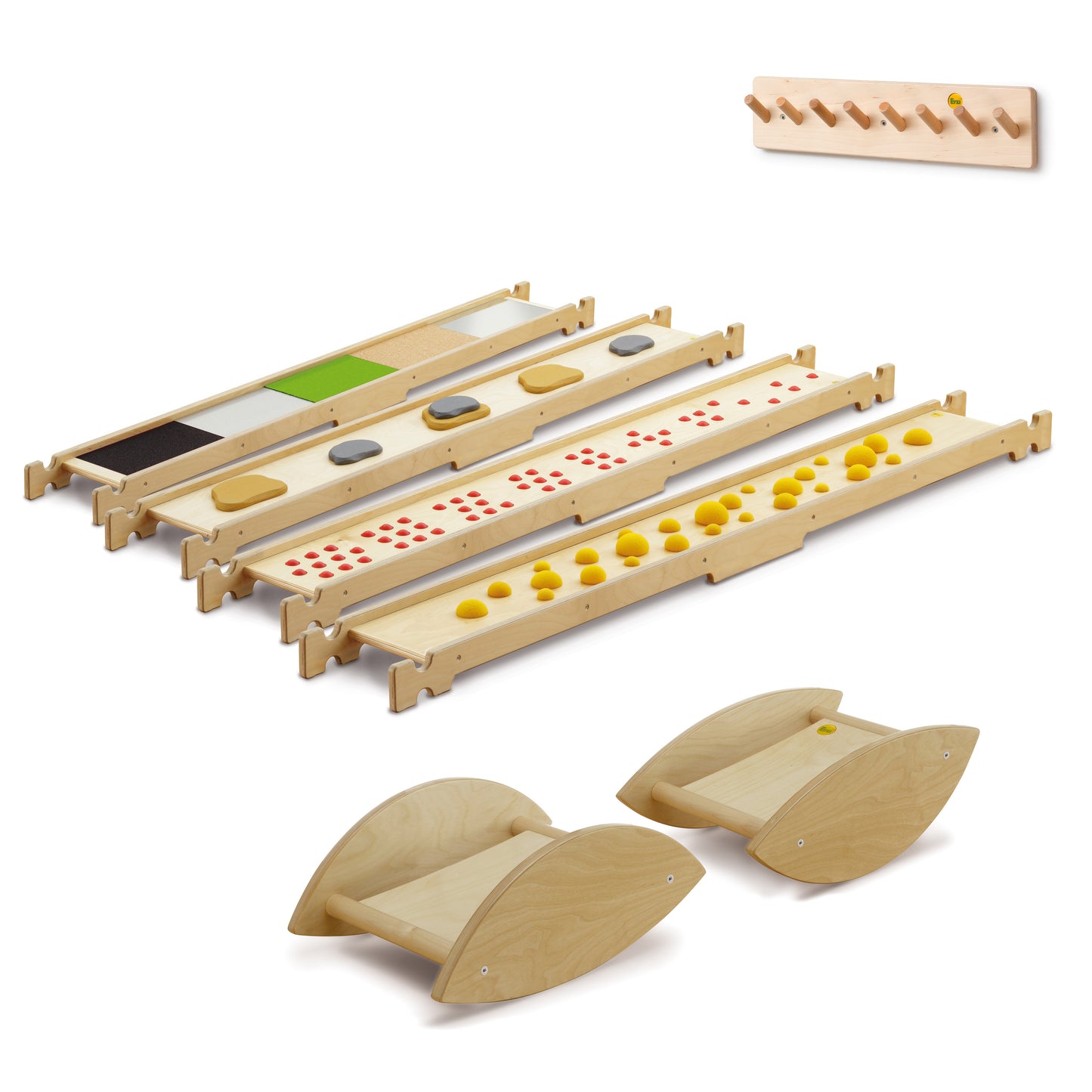 Балансиращо Игрище Rocky От Дърво, За Свободното Време, Спорт и Терапия