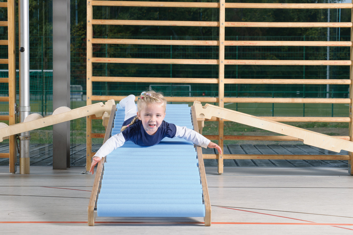 Комплект Балансиращи Сензорни Пътеки И Ролкова Пързалка С Модул За Окачване