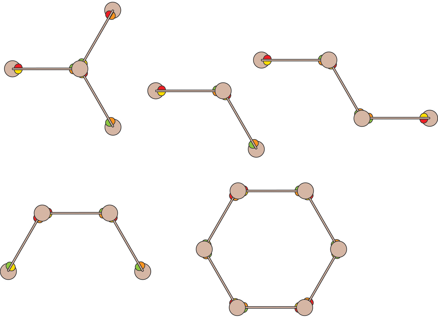Дървена Активна Игра За Стена - Бизиборд - Цветове