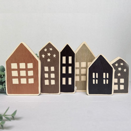 Дървени Декоративни Фигурки HUIZEN