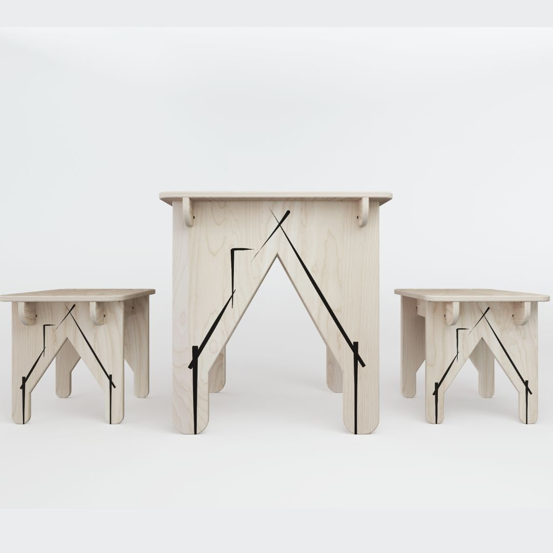 Детски Комплект Маса и Столчета TALO