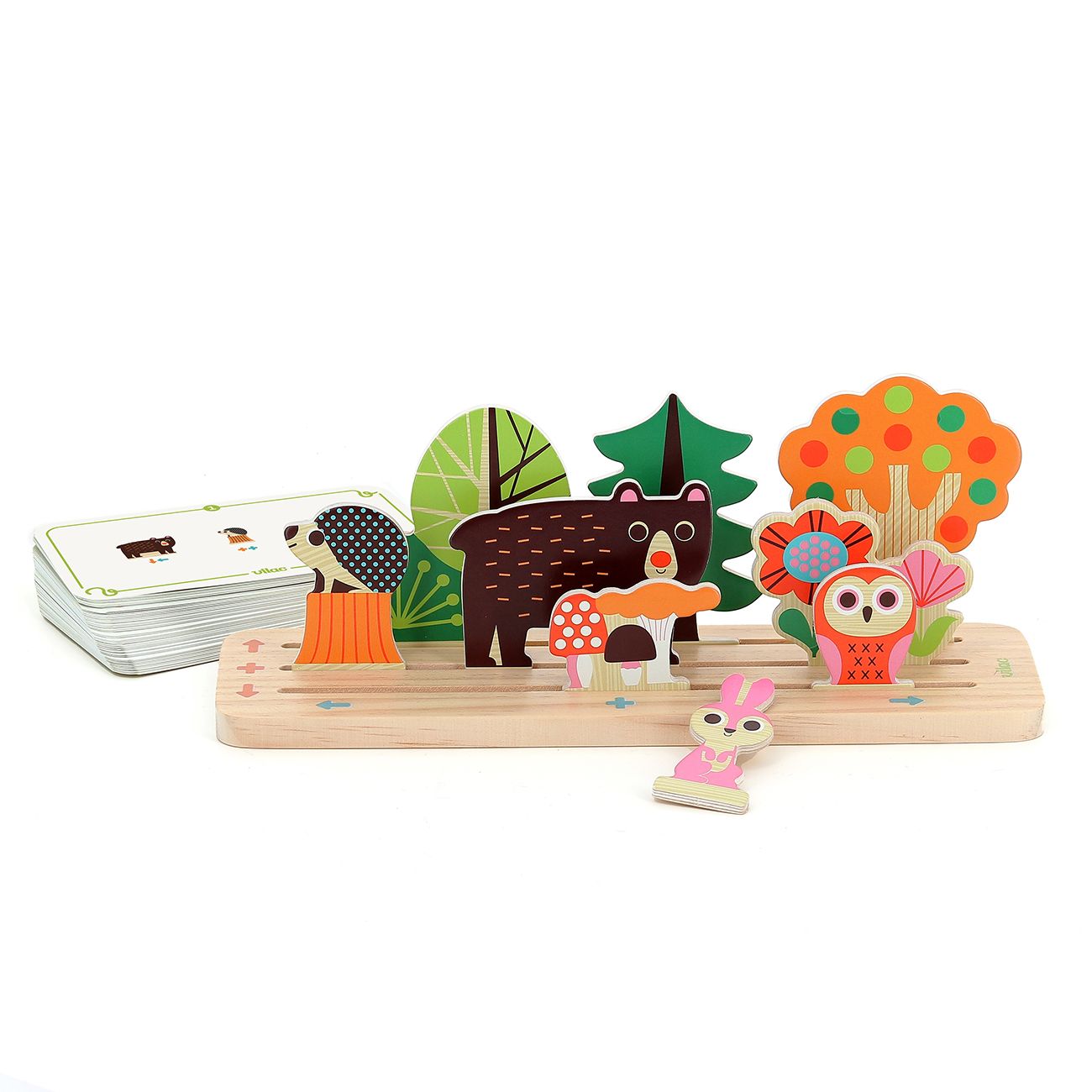 Логическа игра "Направи си гора" по дизайн на Ingella P. Arrhenius