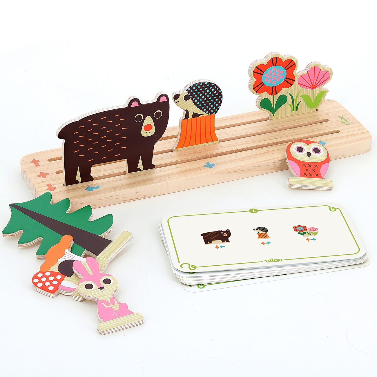 Логическа игра "Направи си гора" по дизайн на Ingella P. Arrhenius