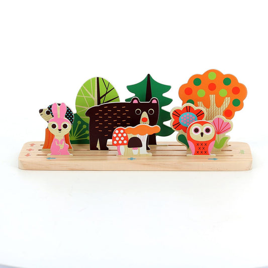 Логическа игра "Направи си гора" по дизайн на Ingella P. Arrhenius