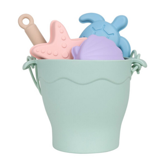 Комплект за игра - Кофичка С Лопатка И Формички - Sea Animals