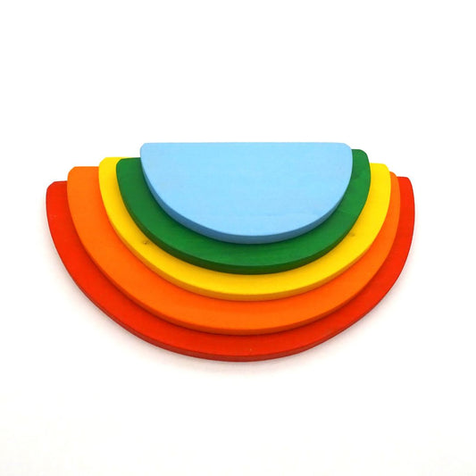 Валдорф Играчка Малки Полукръгове/ Плоскости Цветовете На Дъгата