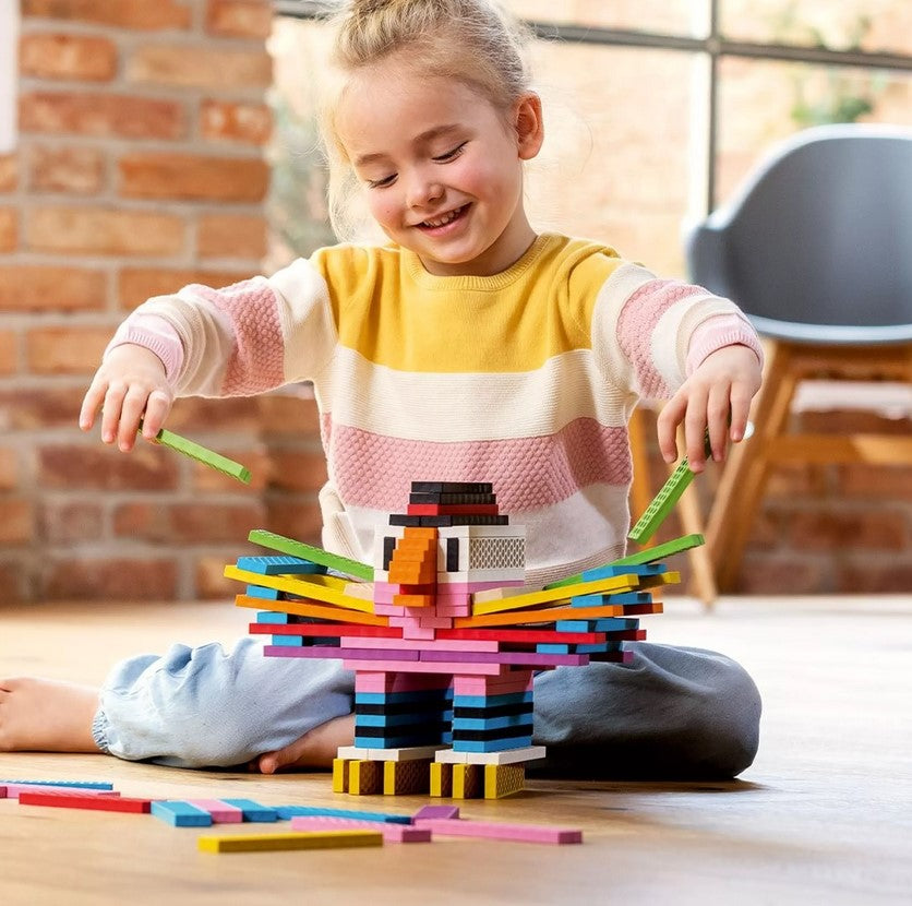 Конструктор FUN BOX „Multi-Mix“ с 200 блокa