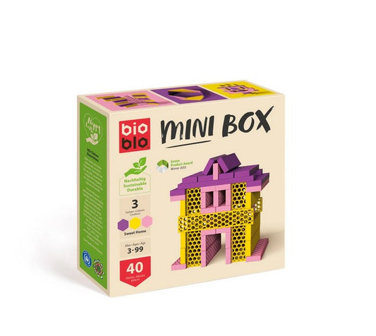 Конструктор MINI BOX, Colour Combo "Sweet Home" с 40 блокa